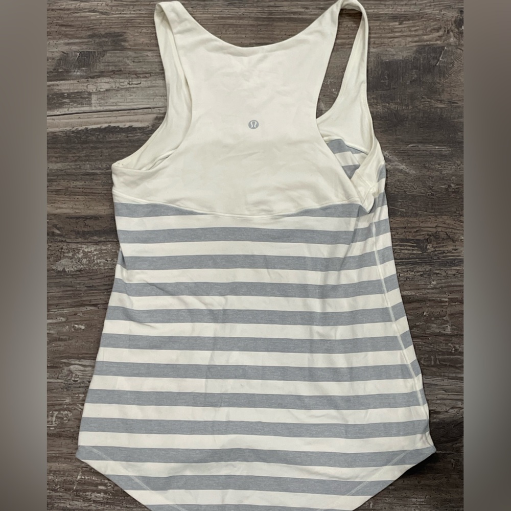Lululemon Striped Light Weight Tank
